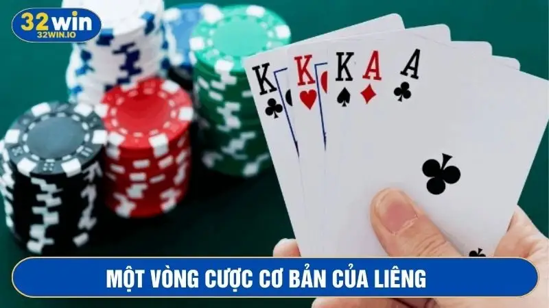 Một vòng chơi cơ bản sẽ được thực hiện cược lần lượt  