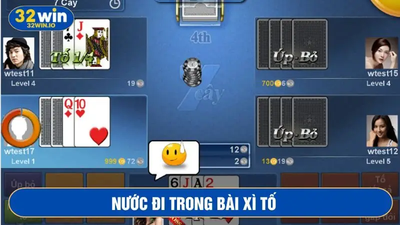 Dùng các quyền Tố, Theo… để tham gia cuộc chơi 
